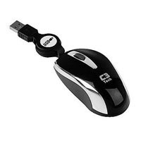 Mouse Ótico C3 Tech Mini MS3209-2 bsi usb retratil pto/pta