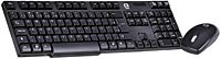 Combo Wireless C3Tech Teclado+Mouse 2.4GHz Business K-W600 BK